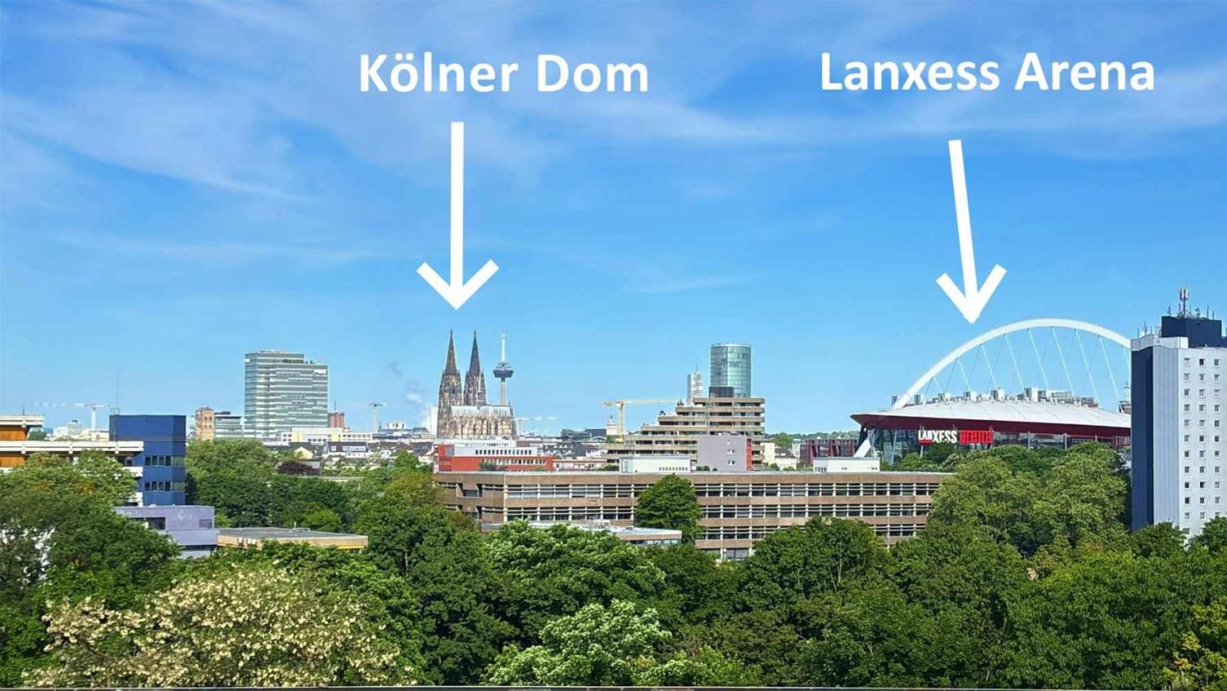Cologne Fair Apartment With Cathedral View Bagian luar foto